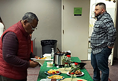 First shopping, then snacks